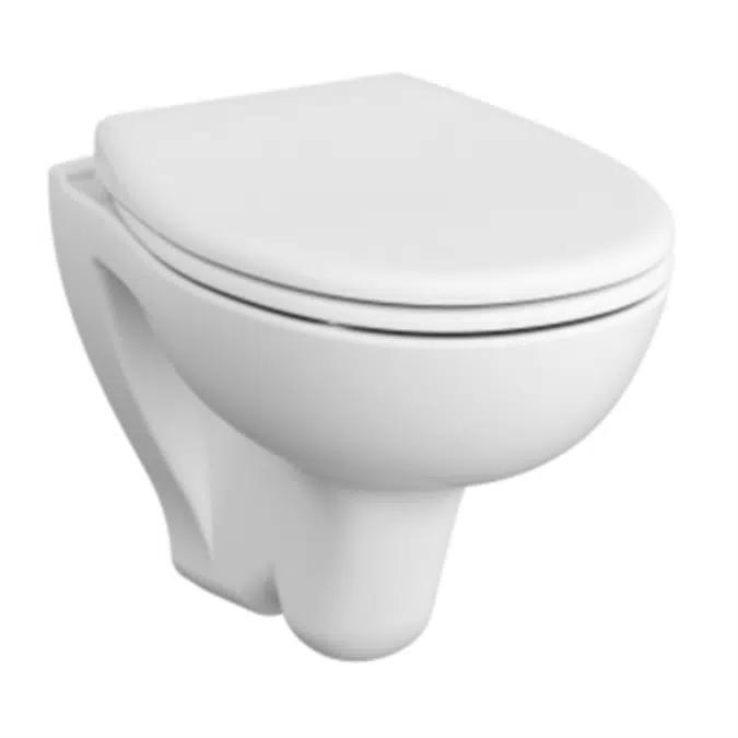 WC Pan - 48cm - Wall Hung - Compact - S10 Series - VitrA