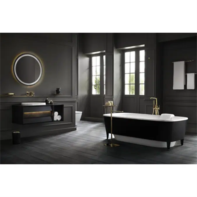 Bathtub - Free Standing Bathtub - Water Jewels Series - VitrA