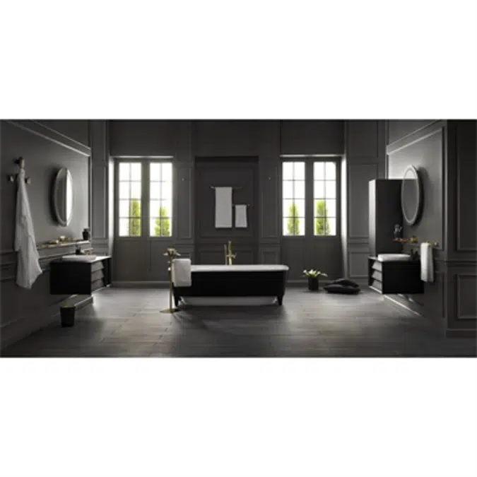 Bathtub - Free Standing Bathtub - Water Jewels Series - VitrA