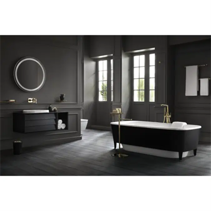 Bathtub - Free Standing Bathtub - Water Jewels Series - VitrA