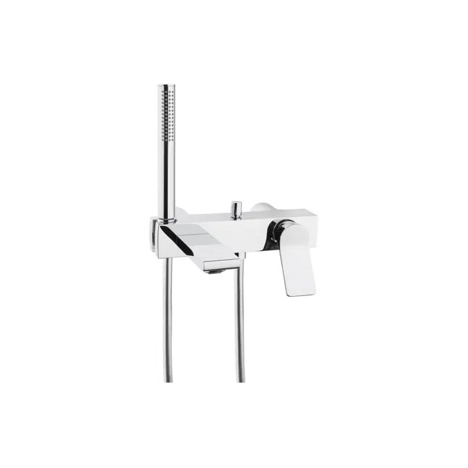 Bath Mixer - (Built-in) - With Hand Shower - Memoria Series - VitrA