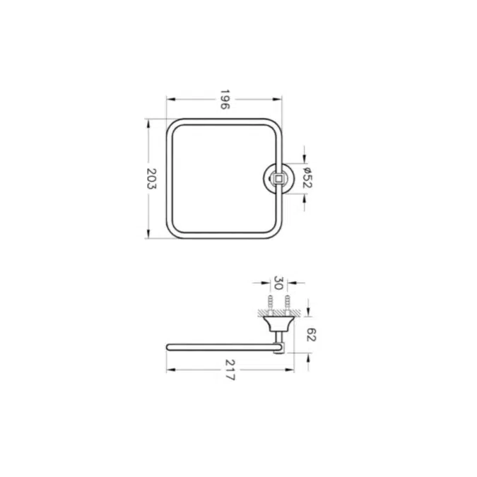 Towel Ring - Juno Classic Series - VitrA