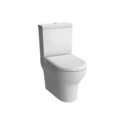 Obrázek pro WC Pan - 60cm - Back To Wall Close Coupled WC Pan - Floor Mounted - Zentrum Series - VitrA