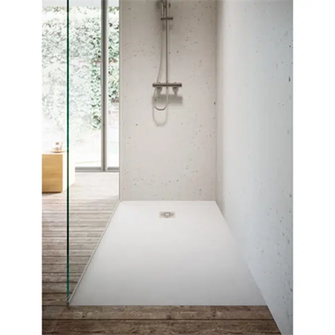 Shower Tray - Solidstone, Flat - VStone Series - VitrA