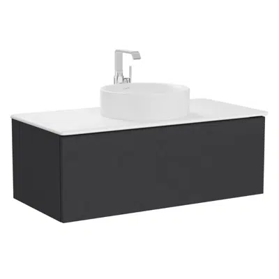 画像 Washbasin Unit - 100cm - With1Drawer - Metropole Pure Series - VitrA