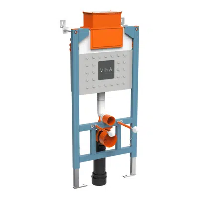 kuva kohteelle ConcealedCistern-ForWallHungWCPans-3/6lt-98cm-GypsumplateWalls-Unity-VitrA-761-5825-01