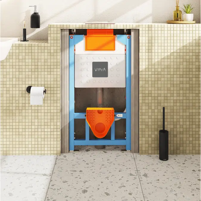 ConcealedCistern-ForWallHungWCPans-3/6lt-98cm-GypsumplateWalls-Unity-VitrA-761-5825-01