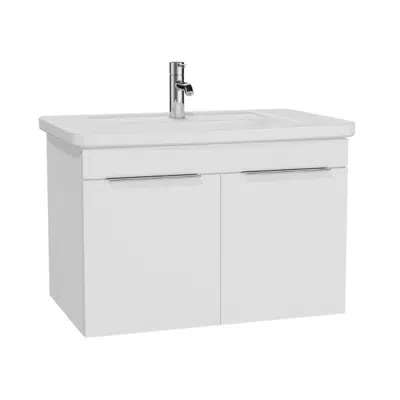 Image for Washbasin Unit - 80cm - With 2 Doors - Quadrum Series - VitrA