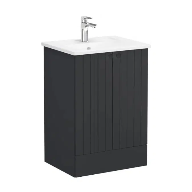 Washbasin Unit - 60cm - With 2 Doors - Root Series - VitrA
