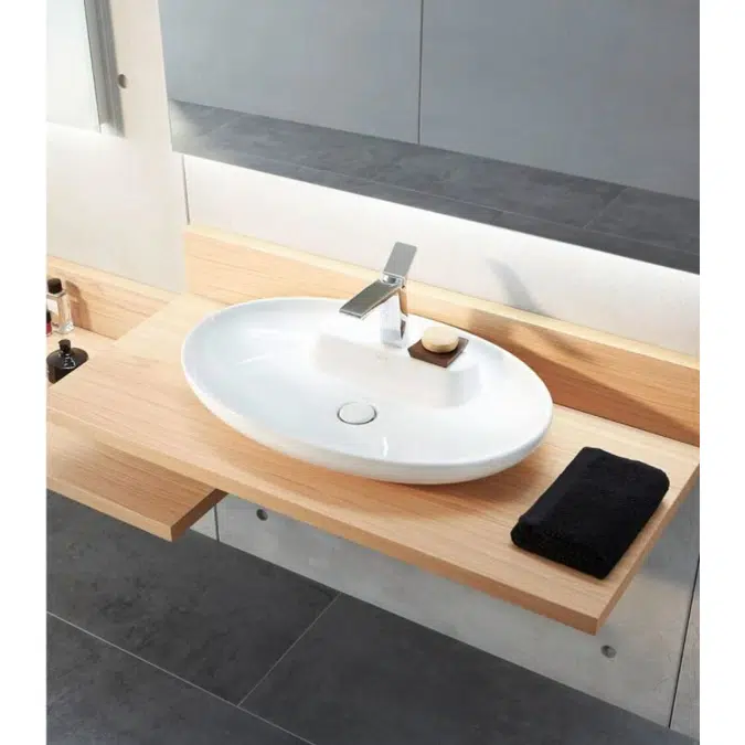 WashBasin - Countertop - Oval Bowl - 75cm - MemoriaSeries - VitrA
