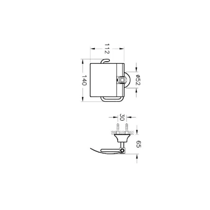 Roll Holder - Toilet Roll Holder - Juno Classic Series - Vitra