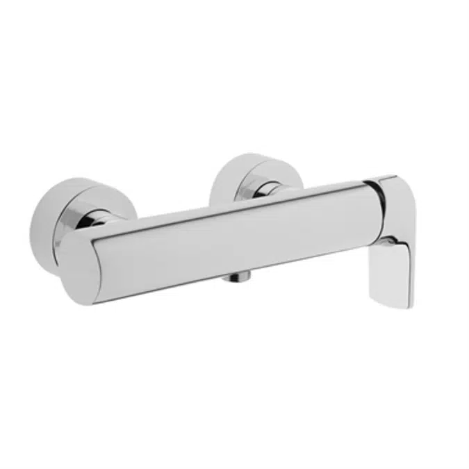 Bath & Shower Mixer - (Built-in) - Cylinder Type - Side - Sento Series - VitrA