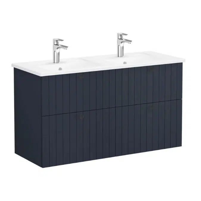 Washbasin Unit - 120cm - 4 Drawers - Vanity Unit - Root Series - VitrA