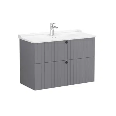 รูปภาพสำหรับ Washbasin Unit - 100cm - 2 Drawer - Root Series - VitrA