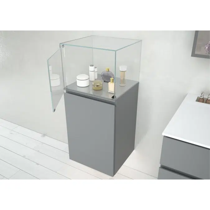 Tall Unit - With Glass Cube - 40cm - Memoria Series - VitrA