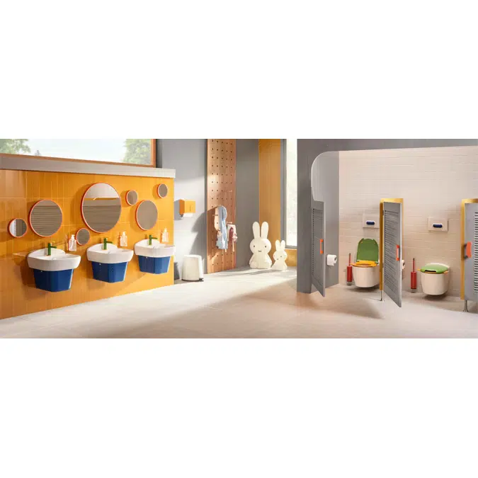 WC Pan - Floor Mounted - Without Bidet Function - 50cm - Sento Kids Series - VitrA