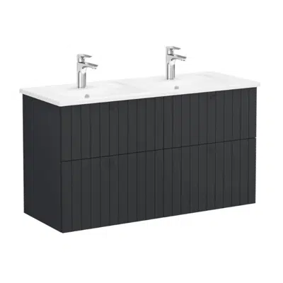 Image for Washbasin Unit - 120cm - 4 Drawers - Vanity Unit - Root Series - VitrA