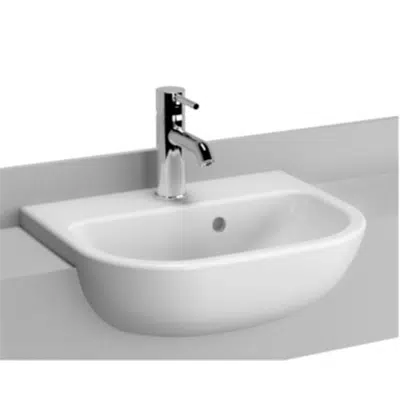 Bild für Wash Basin - (Semi-recessed) - 45cm - S20 Series - VitrA