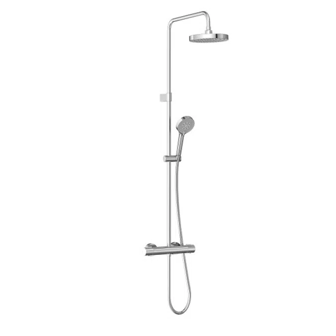 Base Round Shower System