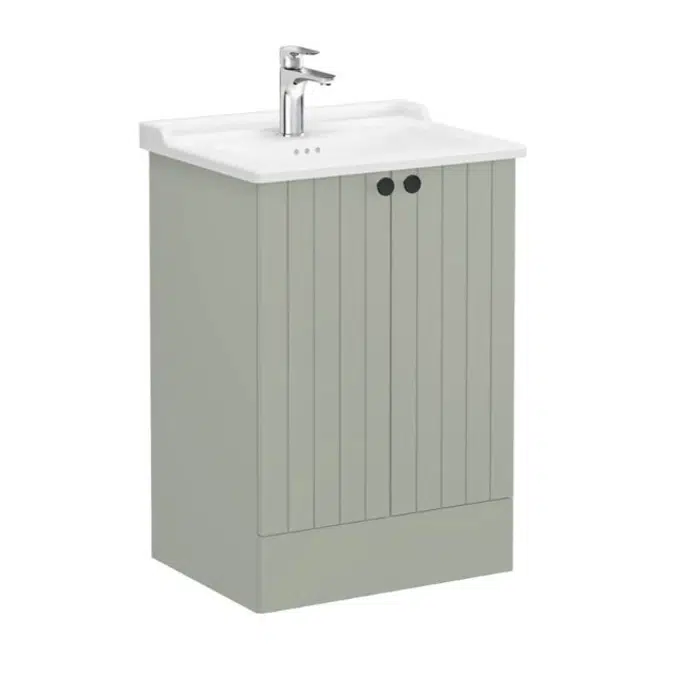 Washbasin Unit - 60cm - With 2 Doors - Root Series - VitrA
