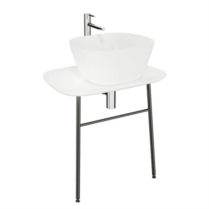 Washbasin Unit - 70cm - Wall Hung - Low - Plural Series -VitrA
