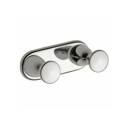 Image for Hook - Bathrobe Holder - Double - Arkitekta Series - Vitra