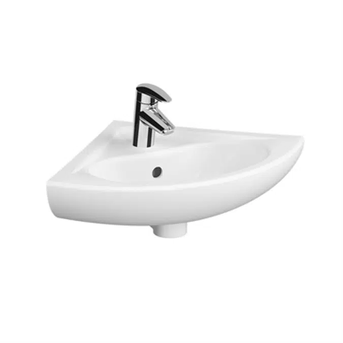 Wash Basin - 40cm - Corner - Wall Mounted - Arkitekt Series - VitrA