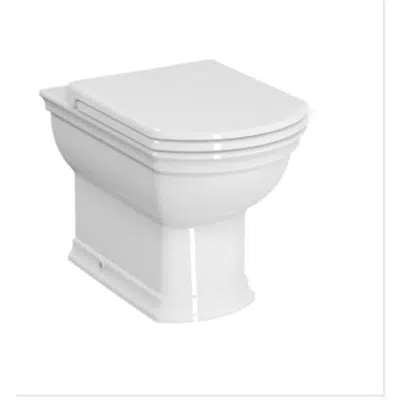 Image for WC Pan - Floor Mounted - Back to Wall Single WC Pan - Serenada Series - VitrA