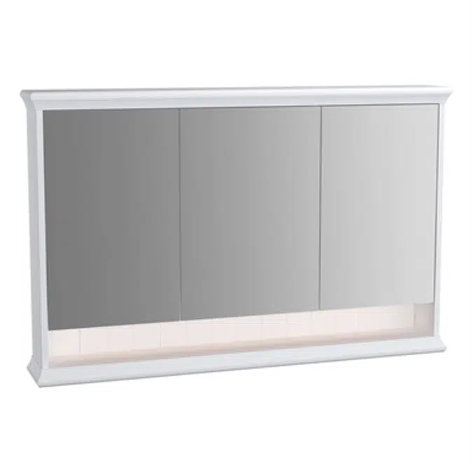 Mirror - Illuminated Mirror Cabinet - 120cm - Valarte Series - VitrA