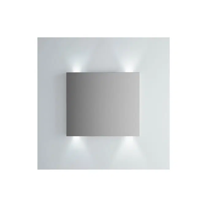 Mirror - Illuminated From Top And Bottom - 80cm - Brite Series - VitrA