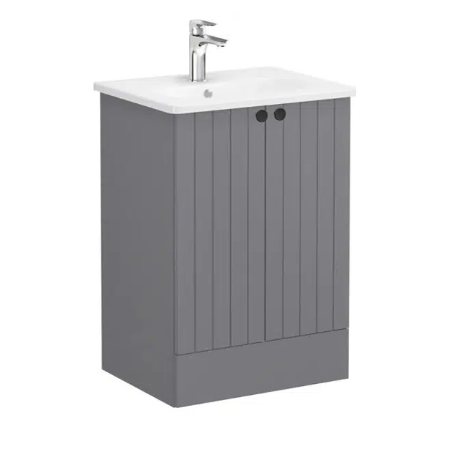 Washbasin Unit - 60cm - With 2 Doors - Root Series - VitrA