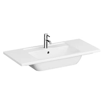 Image for Wash Basin - Vanity Washbasin - 100cm - One Tap Hole - With Overflow Hole - İntegra Series - VitrA