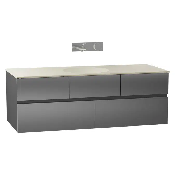 Washbasin Unit - 120cm - With Drawer - Memoria Series - VitrA