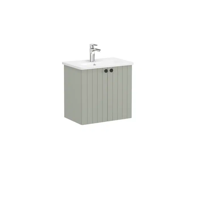 Washbasin Unit - 60cm - With 2 Doors - Root Series - VitrA