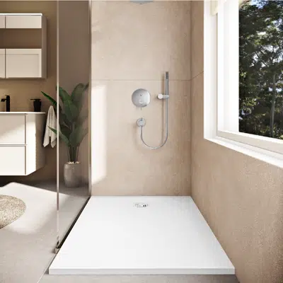 afbeelding voor ShowerTray-120x090cm-VitrA-VStoneSeries