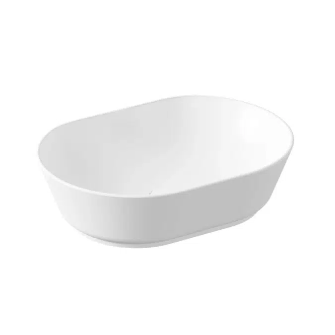 Wash Basin - Counter Top - Oval Bowl - 55cm - Without Tap Hole - Geo Series - VitrA