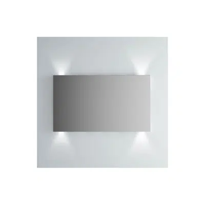 Image for Mirror - Illuminated From Top And Bottom - 120cm - Brite Series - VitrA