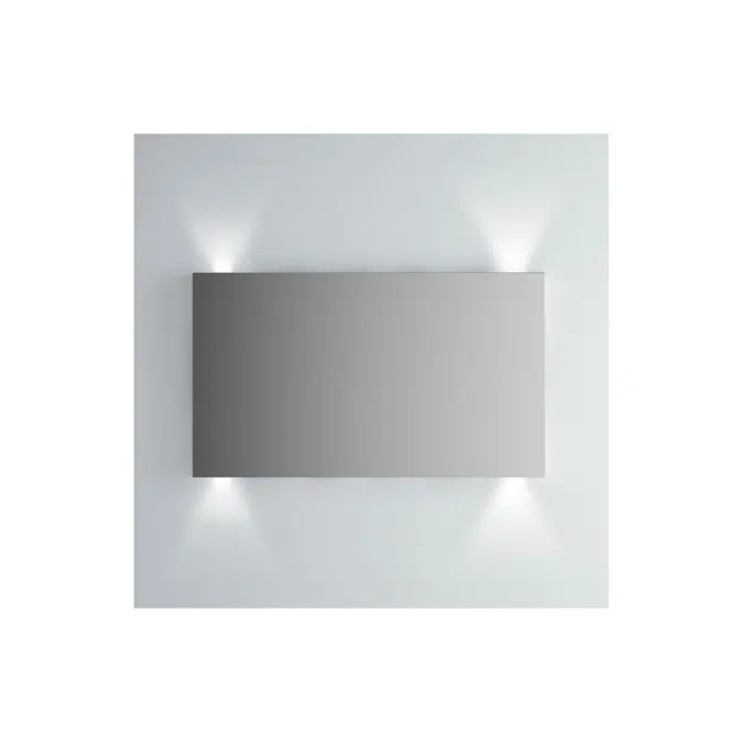 Mirror - Illuminated From Top And Bottom - 120cm - Brite Series - VitrA