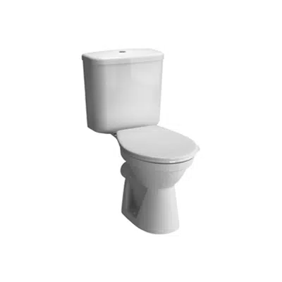 Image for WCPan - 69cm - Floor Mounted - Close Coupled - Back Outlet - Normus Series - VitrA