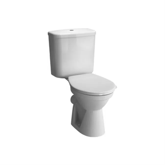 WCPan - 69cm - Floor Mounted - Close Coupled - Back Outlet - Normus Series - VitrA