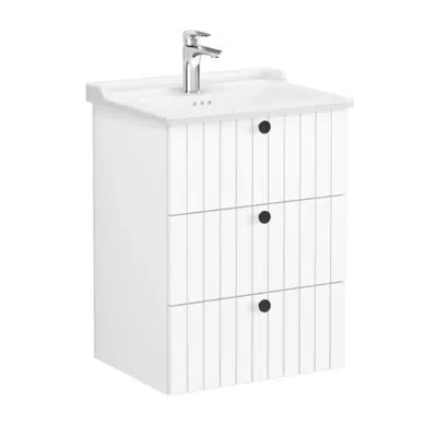 Image for Washbasin Unit - 60cm - 3 Dawers - Root Series - VitrA