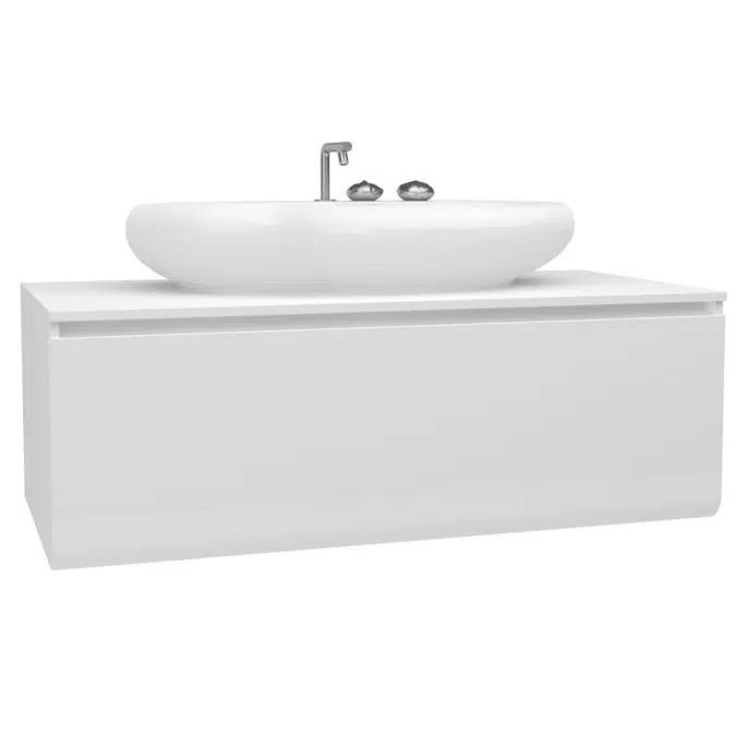 Washbasin Unit - 120cm - With Countertop Washbasin - İstanbul Series - VitrA