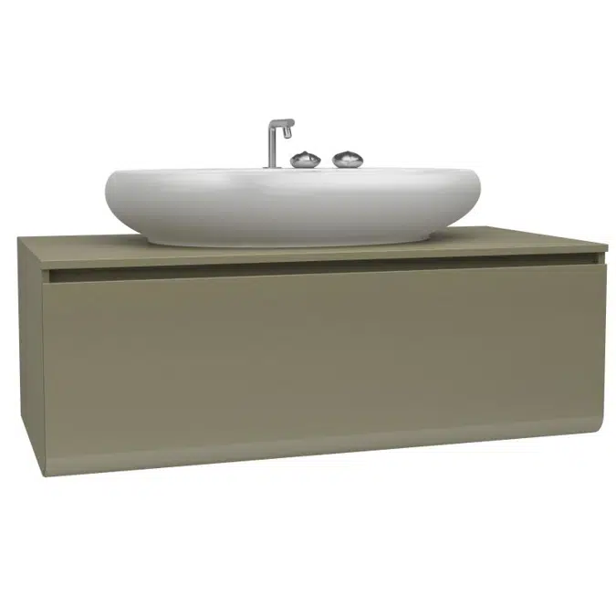 Washbasin Unit - 120cm - With Countertop Washbasin - İstanbul Series - VitrA