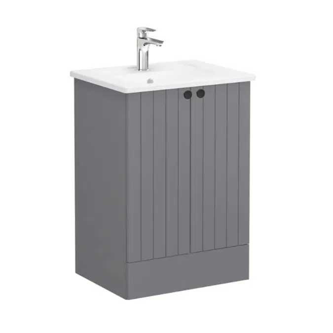 Washbasin Unit - 60cm - With 2 Doors - Root Series - VitrA