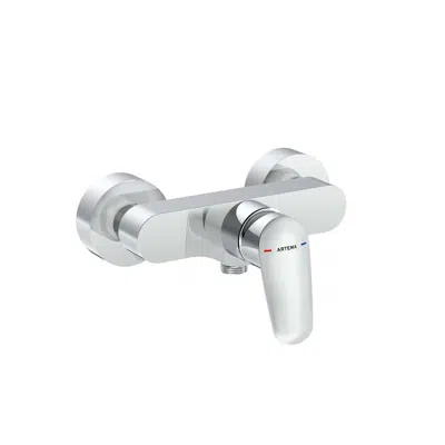 Image for BathMixer-WallMounted-VitrA-FlowRoundSeries-BathMixer-WallMounted-VitrA-FlowRoundSeries