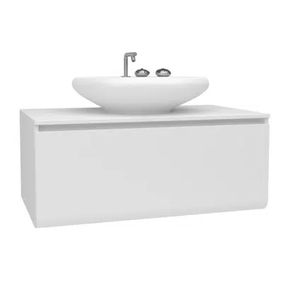 imazhi i Washbasin Unit - 100cm - For Countertop - Istanbul Series - VitrA