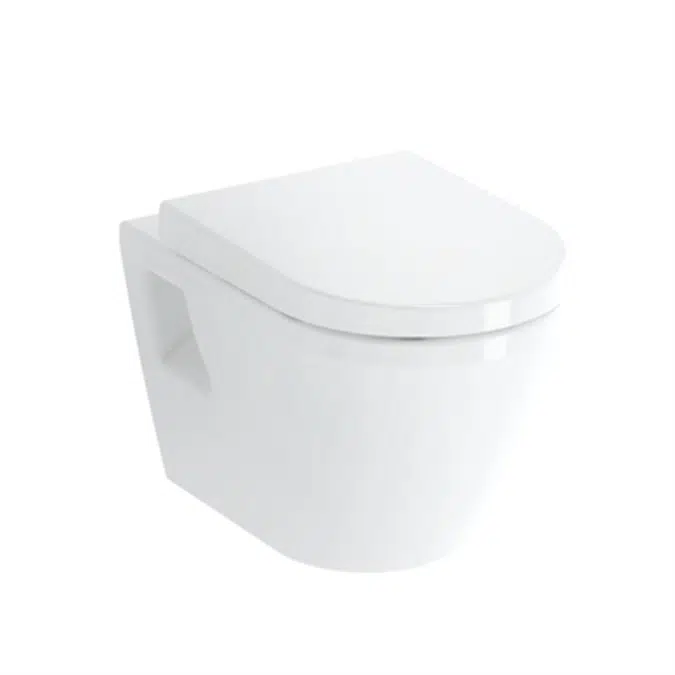 WC Pan - Wall Mounted - Wall Hung - 54cm - With Side Hole - İntegra Series - VitrA