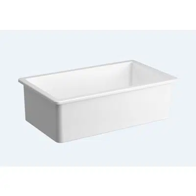 Image for Sink - 33" - Single Bowl Dual Mount Sink - VitrA