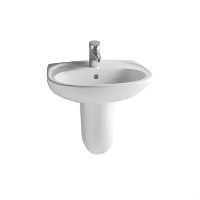Wash Basin - 55cm - Wall Mounted - Normus Series - VitrA