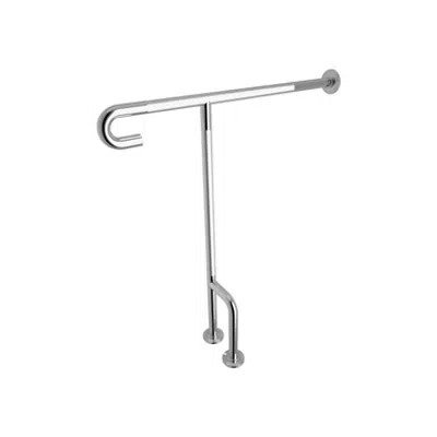 Image for Grab Bar - 90° Angled - Wall & Floor Grab Rail - VitrA